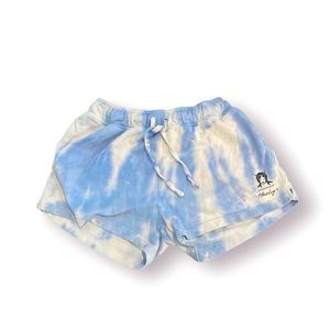 Light Blue and White Sweat Shorts | Medium | Hurley
